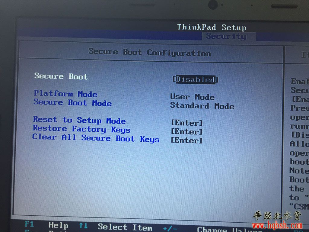 联想thinkpade470改bios安装win7实操