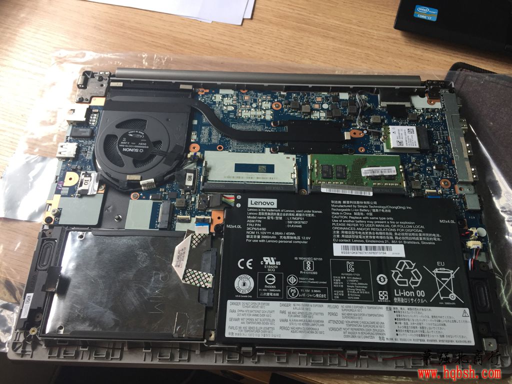 e4802xcd拆机帮客户换固态