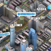 生意萧条，华强北黄金地段，曼哈数码广场，大量商铺空置