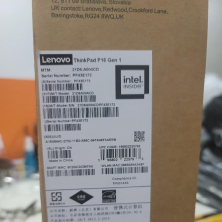 出客户P16笔记型工作站真机实拍拆箱图