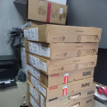 出客戶幾臺機器，這打包絕對專業。