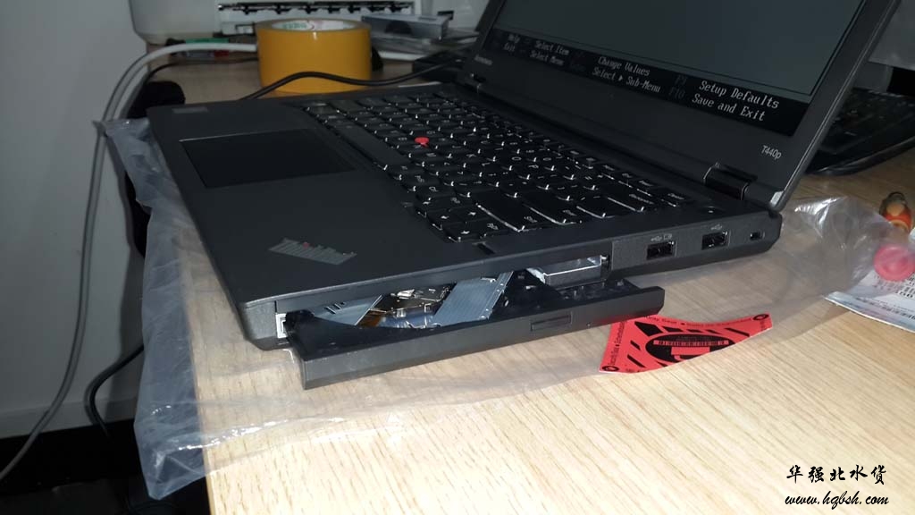 thinkpad T440P笔记本加装ngff固态硬盘图